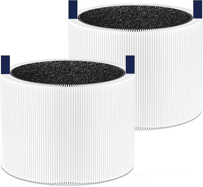 NXBHG 511i Max Filter Replacement Compatible with Blueair Blue Pure F5MAX, Blue Pure 511i Max, Silent Air Cleaner,Activated Carbon Filter, 2Packs