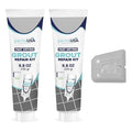 PentaUSA Grout - Premixed Grout Repair Set, 8.8 oz, 2 Pack Tile Grout Tubes, Repairs and Renews Tile Grout in Bathroom and Kitchen, Odorless and Safe Formula - 2 Pack (Grey)