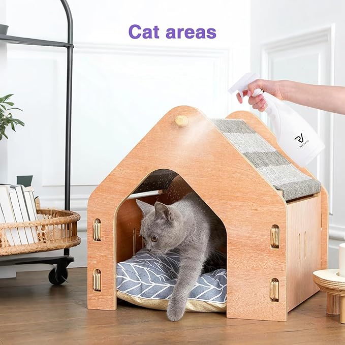 Raki Venus Kennel and cat bed Stain Removers Pet Stain Deodorizing eliminating residual pet urine odors on carpets, floors, and wall corners 100Tablets