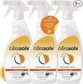 Citra Solv All Purpose Cleaning Spray – Powerful Citrus Degreaser for Kitchen & Bathroom, Multi-Surface Cleaner, No Harsh Chemicals, Valencia Orange 22oz (Pack of 3)