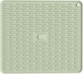 ME.FAN Silicone Dish Drying Mat for Kitchen Counter, Dish Drying Pad for Sink, Refrigerator or Drawer, Countertop Protection Pad L - 18''×16'' - Desert Sage