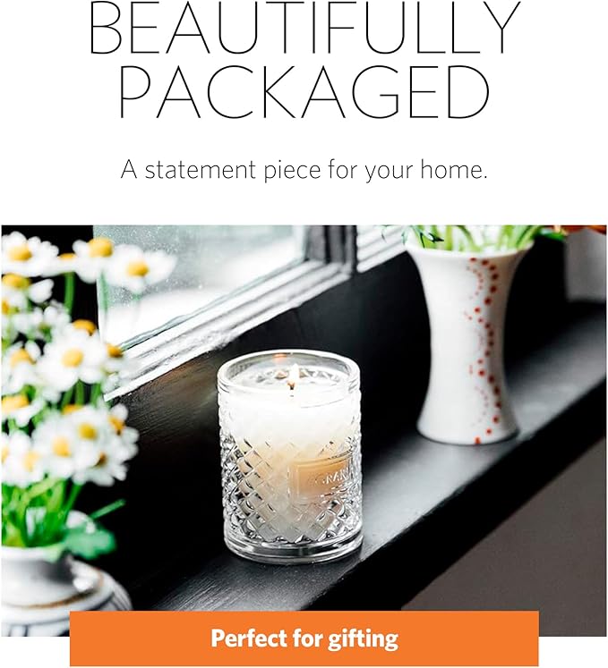AGRARIA Scented Candles, 7 Oz, Long-Lasting Scented Candles for Home, Elegant Home Fragrance Gifts for Men and Women