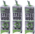 Pandora Steel Wool #0000 - Finest Grade, 48 Pads for Buffing and Cleaning - Metal Strands - Ideal for Windows and Furniture
