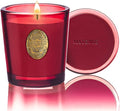 M&SENSE Natural Strong Soy Candle | Red Camellia & Vivid Red | 9.2 oz, 50H Burn Time | Candle Gift for Her | Scented Candle for Valentine’s Day