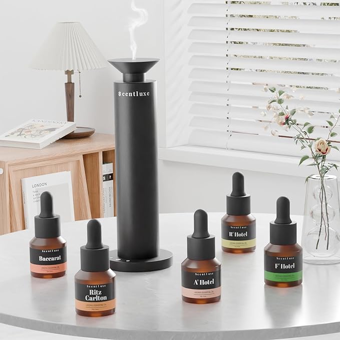 R' Hotel Diffuser Oil - Inspired by Ritz Carlton New York Scent Diffuser Oil for Home Premium Fragrance Oil for Ultrasonic and Waterless Diffusers and Crafting - 15 mL