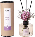 Flower Reed Diffuser Set, Essential Oils Scented Diffuser with Sticks, Home Fragrance Reed Diffuser for Bathroom Shelf Decor 5.07 oz / 150ml