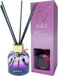 Reed Diffuser Set, Pretty Valley Home Diffuser 80Ml / 2.7 fl OZ Gift Box - Includes Reed Diffuser Sticks, Long Lasting Fragrance Oil and Glass Bottle for Office Living Room Decor (Velvet Petunia)
