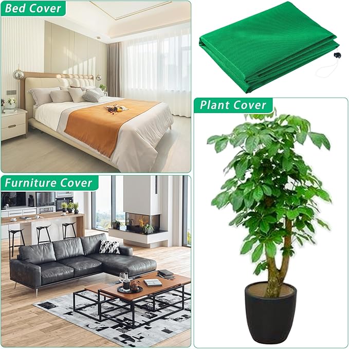 Upright Christmas Tree Storage Bag, Tapered Christmas Tree Cover for 7.5 FT Artificial Tree Standing with Ornaments, Tear Resistant Holiday Assembled Xmas Tree Bag with Zipper and Drawstring (Green)