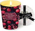 HomeLights Soy Wax Candles for Home Scented, 1-Wick Candles in Blackcherry Merlot Scented, Aromatherapy Candles Gift for Parties, Relaxing, Eclectic Mixed Styles, 6.7oz