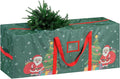 9 Ft Christmas Tree Storage Bag, Waterproof Heavy Duty Oxford, Extra Large Xmas Tree Storage Bag with Handles and Sleek Zipper for Christmas Ornaments Wreath, Green