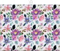 Dish Drying Mat For Kitchen Counter, Colorful Summer Pansy Flowers Microfiber Absorbent Dish Drainer Rack Pad Reusable Large 18x24in Drying Mat