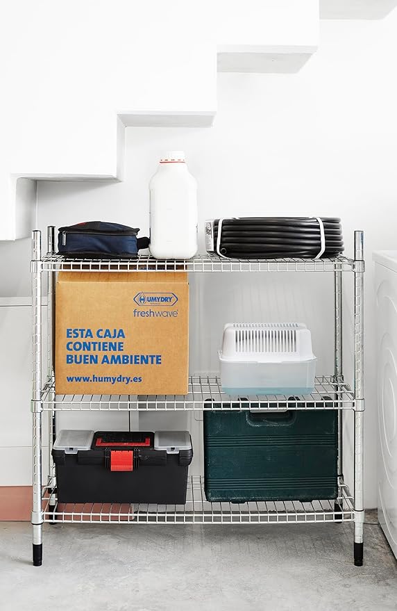 HUMYDRY® Bundle of (3) 35.3oz Pylar Moisture Absorber Refill Pouches, unscented, large room dehumidifier refills for spaces up to 400 sq. ft.