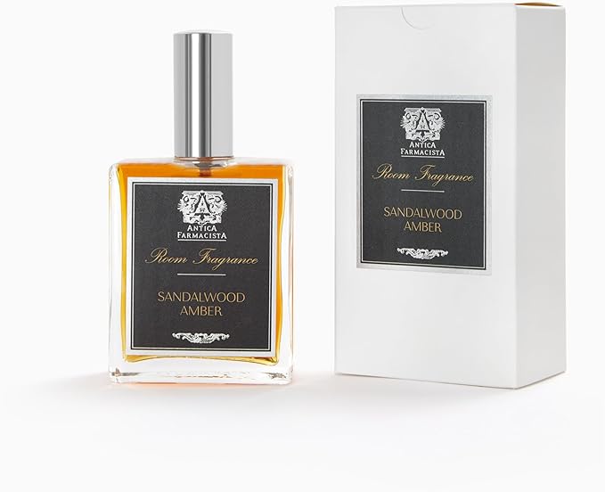 Antica Farmacista Room Spray - Elegant House Spray - Long-Lasting, Room Fragrance - Luxury Gift for Housewarming - Sandalwood Amber, 3.4 fl oz
