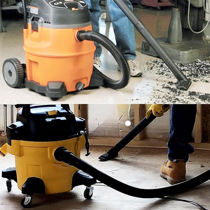 GHAMADE Vacuum Accessories & Attachments for Shop Vac 2-1/2'' - Vacuum Dust Brush & Extension Wand Compatible with Vacuums Using 2-1/4'' Inner Diameter Accessories (Extension Wands, 2-1/4'')