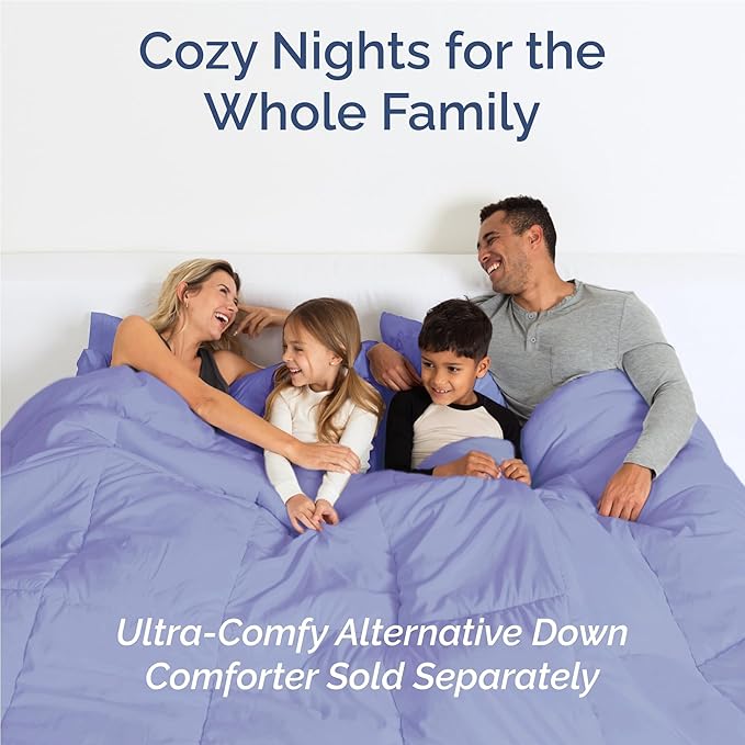 Twin XL 4 Piece Sheet Set - Comfy Breathable & Cooling - Ultra-Soft Hotel Luxury Bedding Set w/ 8-16 Inch Deep Pockets - 1 Flat & 1 Fitted Sheet & 2 Pillowcases - Wrinkle Free & Easy Care - Lavender