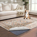 Waterproof Rug Pad, 2x6 ft Area Rug Non-Slip Carpet Pad, 1/4" Thick Non-Slip Rug Pads for All Floors and Finishes, Felt Pad for Hardwood Floors, Keeps Carpets in Place Soft and Safe