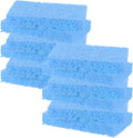 M METERXITY 12-Pack Kitchen Sponges, Condense Eco Cellulose Non-Scratch Scrub Heavy Sponge for Kitchen/Household/Bathroom, Clean Tough Messes Dish Scrubber [Blue]