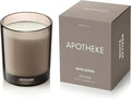 Apotheke Luxury Scented Candles for Home, White Vetiver - Petite Aromatherapy Jar Candle with Soy Wax Blend