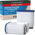 Roobi Compatible Philips Water Filters. Specially Designed for Philips Coffee Machines, Carbon Neutral Aqua Clean Water Filters. 2 Pack, 6 Months Supply.