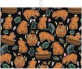 Capybara Dish Drying Mat for Kitchen Counter Cute Kitchen Mat Microfiber Kitchen Countertop Absorbent Reversible Drainer Rack Pad Dish Drying Mat 18 x 24 Inch