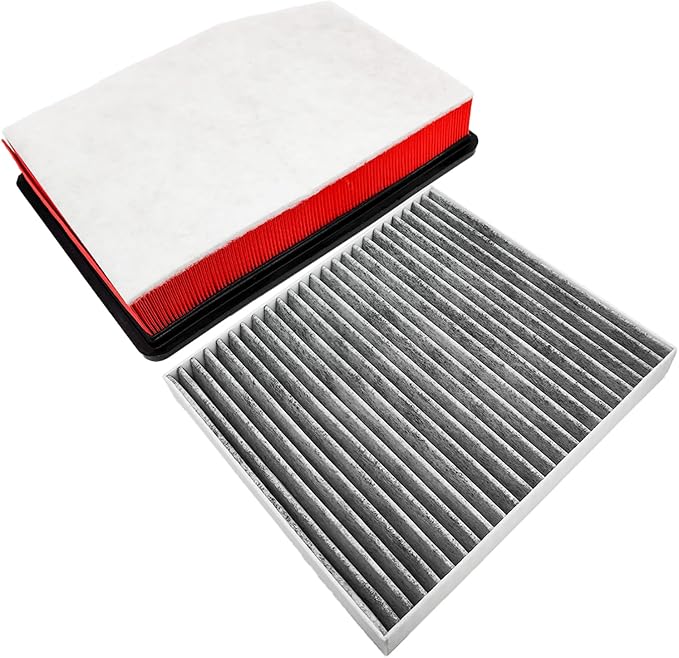 JTBU966-12405 Cabin and Engine Air Filters for Chevrolet and GMC Models - Escalade, Escalade ESV, Silverado, Silverado LTD, Silverado HD, Silverado HD, Suburban, Tahoe, Sierra Limited, Sierra HD