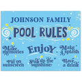 Custom Pool Sign, Fun Pool Rules for Pool Decor Sign, 18x24 Inches, Rust Free .063 Aluminum, Fade Resistant, Made in USA by Sigo Signs