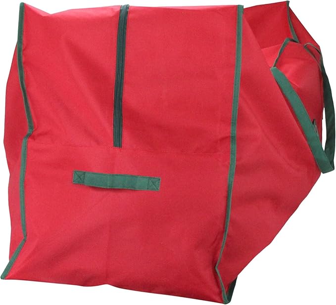 43” Red and Green Multipurpose Christmas Storage Bag