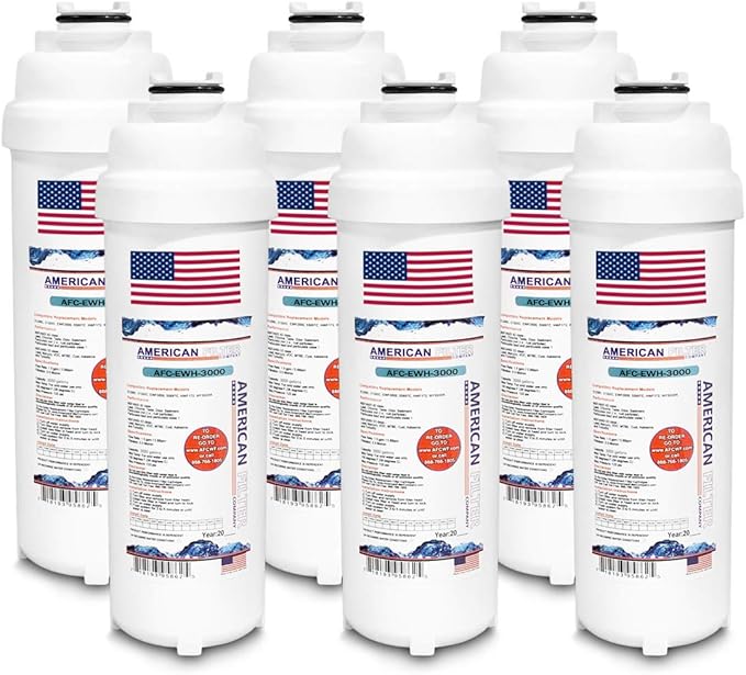 American Filter Company®, Water Fountain Filters, Model # AFC-EWH-3000, Compatible with 51300C 6 - Filters