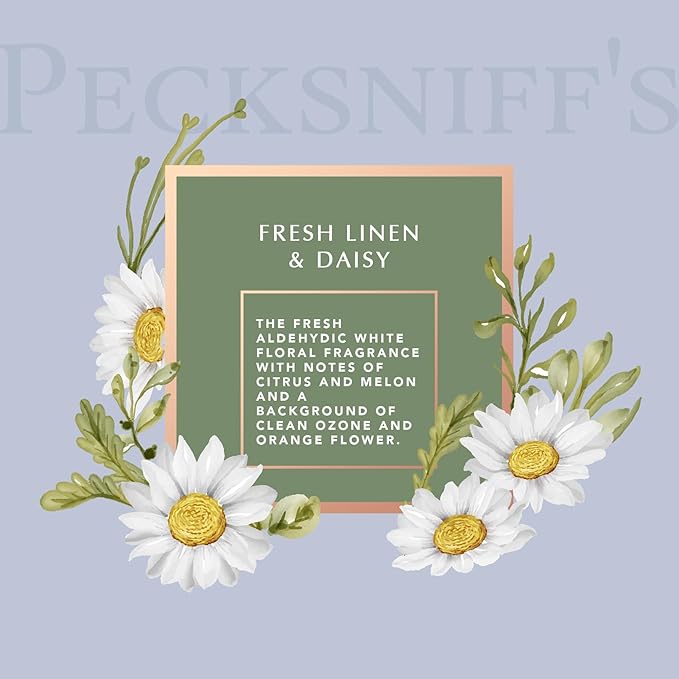 Pecksniff's Prestige 500ml Bath Soak Fresh Linen & Daisy