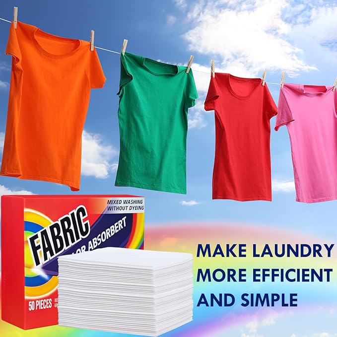 Beieverluck 600 Count Color Catchers Sheets for Laundry Dye Catcher to Prevent Color Runs or Bleeds
