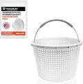 Swimables Pool Skimmer Basket for Inground Pool Compatible with Pentair U-3 Skimmer Basket and Hayward SP1070 Pool Basket | Built-in Brass Weight | 316 Stainless Steel Handle & Convenient Rubber Grip