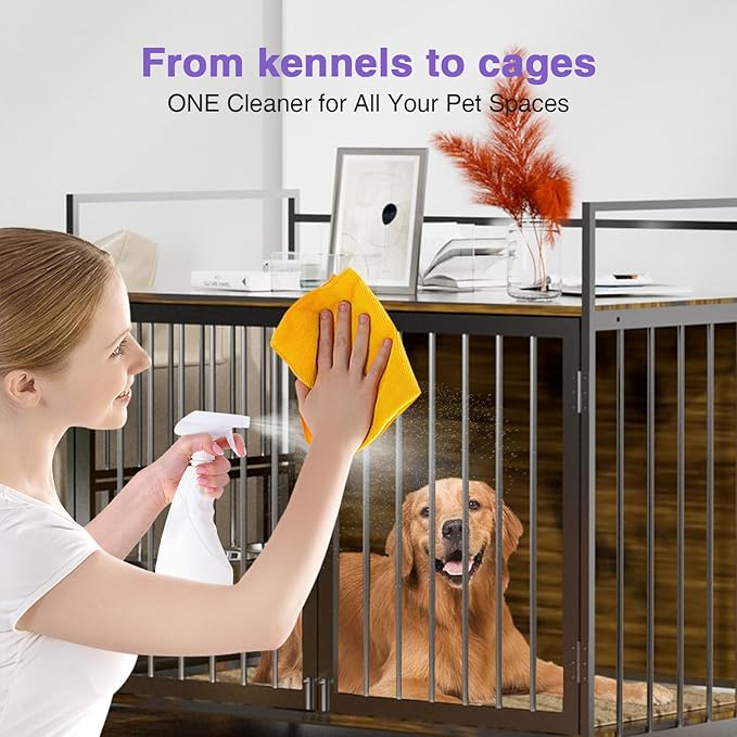 Raki Venus Kennel and cat bed Stain Removers Pet Stain Deodorizing eliminating residual pet urine odors on carpets, floors, and wall corners 100Tablets