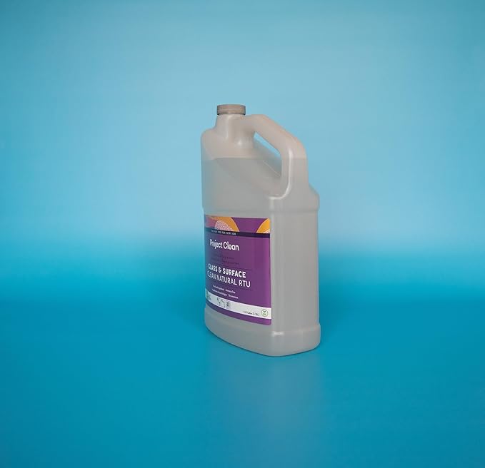 Project Clean Commercial Industrial Glass & Surface Clean, Non-Toxic Biodegradable Multi-Surface Cleaner Solution, ECOLOGO Certified (4)