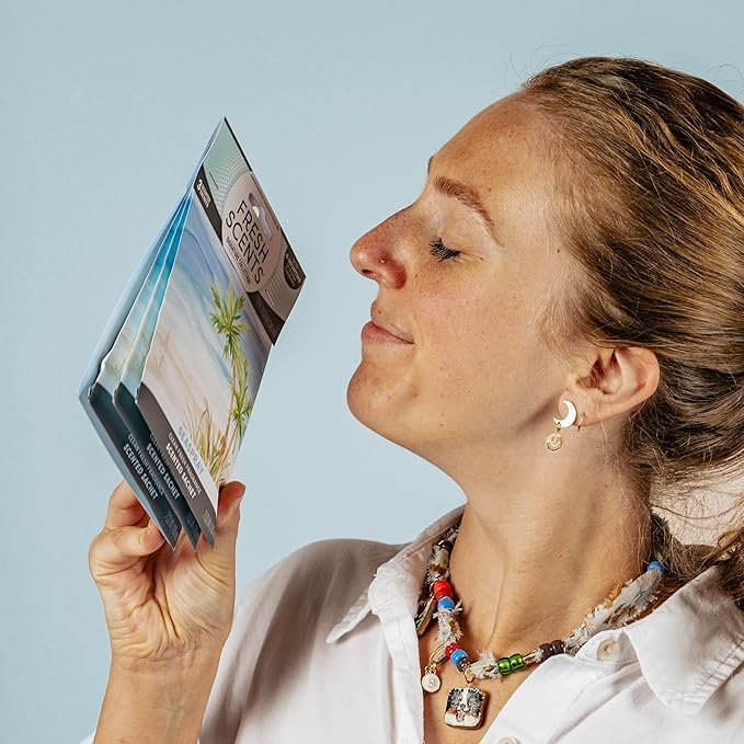 Fresh Scents Scented Sachets | Seaspray | Home Fragrance | Long Lasting (Up to 6 Months) | Air Freshener for Closets, Drawers, & Cars | 6 Pack