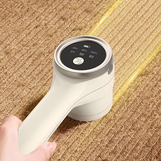 Lint Remover for Clothes - Rechargeable Carpet Cleaner Machine,Fuzz Remover Fabric Shaver with 3 Modes,for Carpet Rug Couch Furniture Laundry Sweater Dogs Cats Shedding Travel
