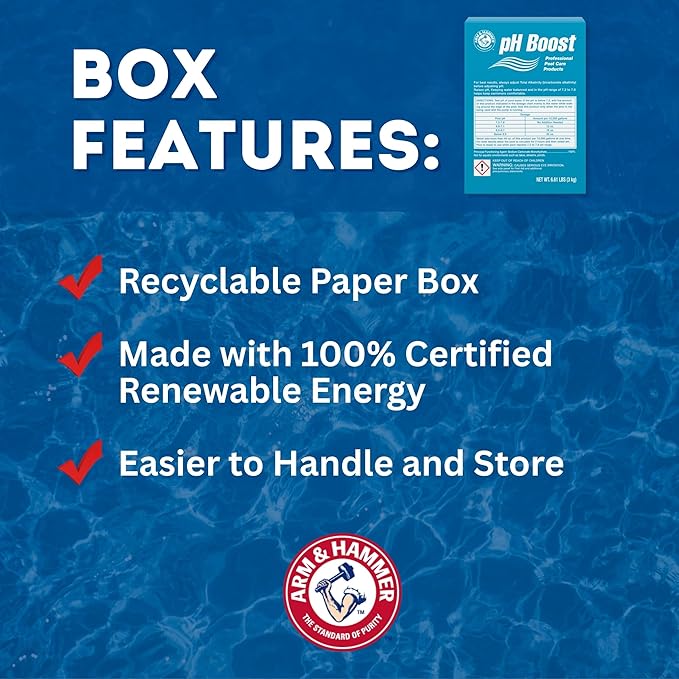 ARM & Hammer pH Boost Professional Pool Care, 6.6 lb (Case of 6)
