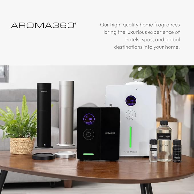 Aroma360 Diffuser Oil - Paradise Lost - Aromatherapy Essential Fragrance Oil - Orange, Raspberry & Marine -120ML 4.1 Fl oz