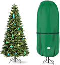 Upright Christmas Tree Storage Cover,Tear Resistant Adjustable Christmas Tree Storage Bag for 6 FT Artificial Tree Standing with Ornaments,Xmas Tree Cover, Dustproof