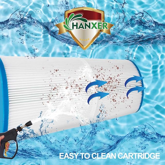 Swimming Pool Filter Replaces for C-8420, Filbur FC-1211, CX2020RE, PWWPC200, Pro Clean 200, 817-0200P, CX1900RE, PA190, 82002, 200 Sq.Ft Filter Cartridge, 1 Pack