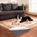 Rug Pad Waterproof Non-Slip 9x12 ft, 1/8" Thick Felt Cushion Pad for Area Rugs – Protects Hardwood, Tile & Laminate Floors – Keeps Rugs Flat & Secure