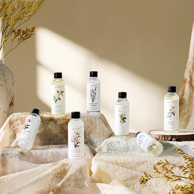 Airkeep Reed Diffuser Oil Refill/Cherry Blossom 3.38oz（100ml/1 Pack/Scented Oil Refill for Reed Diffuser Home Fragrance for Bedroom, Bathroom Office Home Decor