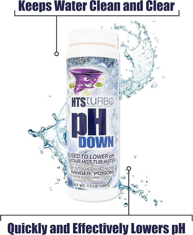 pH Down pH Decreaser for Hot Tubs and Spas (1.5 lb)