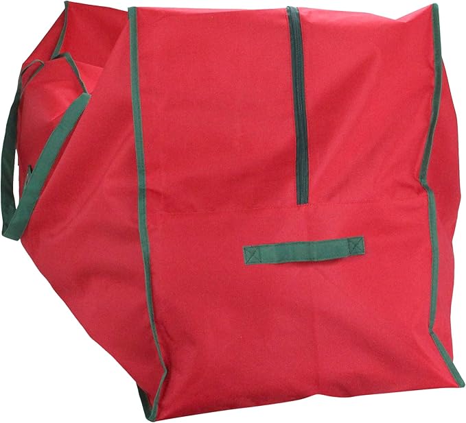 43” Red and Green Multipurpose Christmas Storage Bag