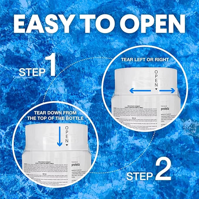 PROFELIZ Stabilized Chlorine Tablets 1 Inch for Swimming Pools,Hot Tub & Spa,Kills Bacteria and Stops Algae,Slow Dissolving,Perfect for Small Pools,1.35 lb