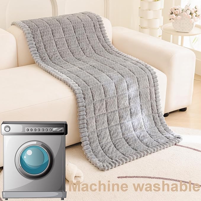Pet Couch Cover Protector Sofa Covers for Pets Washable Non Slip Couches and Sofas Dog Mat (Grey, 27.6" x 82.7")