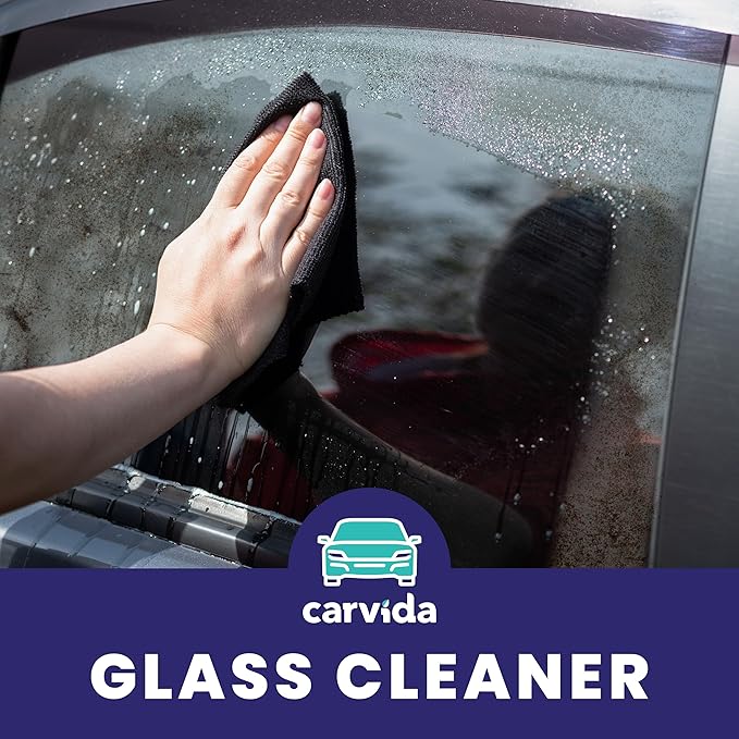 Carvida Glass Cleaner, Streak-Free Spray for Automotive Windows and Mirrors, 16oz