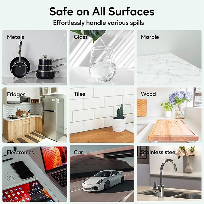 Auggee Swedish Dishcloths for Kitchen, 5 Pack Swedish Dish Cloths, Ultra Absorbent Reusable Paper Towels, Cellulose Sponge Cloths, Quick Drying, No Odor, Dishwasher Safe Pink