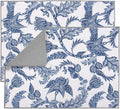 FULL BE DARE 2 Pack XXL 17" x 24" Blue and White Porcelain Dish Drying Mat - Dish Drying Mats for Kitchen Counter, Super Absorbent, Anti-Slip, Fast Drying, Kitchen Must-Have