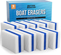 Premium Boat Scuff Erasers, Boating Accessories for Cleaning, Gift for Pontoon, Fishing, Jon Boats, Decks, Vinyl and Hull Cleaner, Gadgets for Men and Women