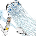 Cobbe Filtered Shower Head with Handheld, High Pressure 7-mode Showerhead with Filters for Hard Water - Remove Chlorine - Reduces Dry Itchy Skin, Patented Paddle Shift Design, Chrome